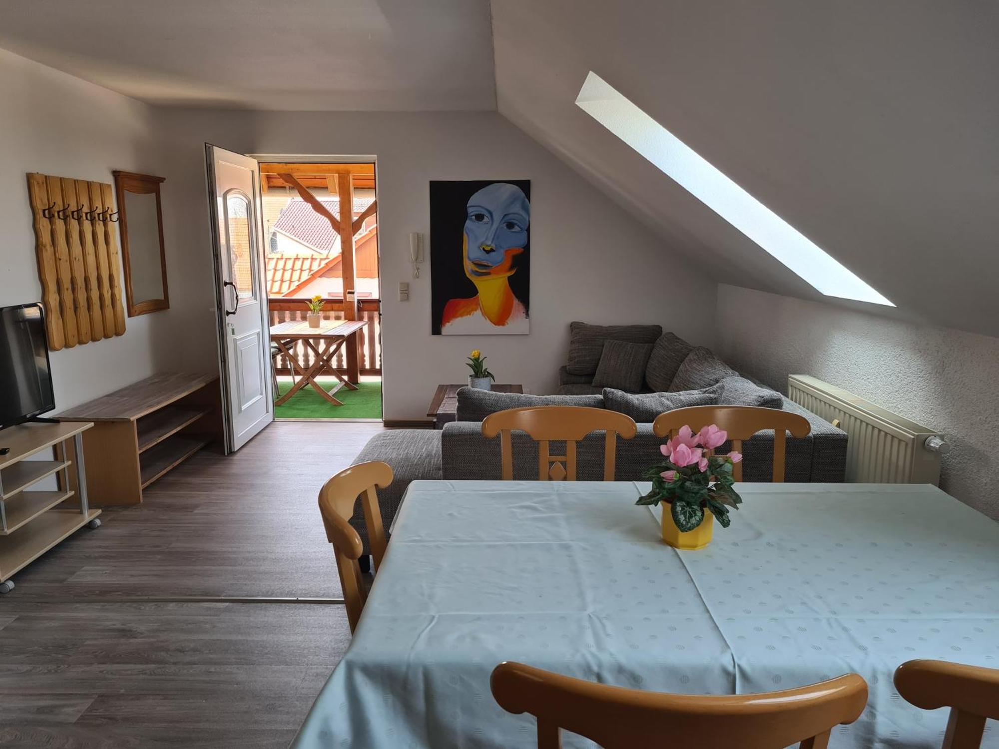 Ferienwohnung Weisskopf Alkersleben Ngoại thất bức ảnh